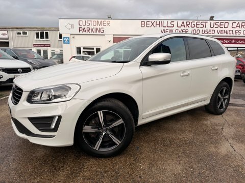 Volvo XC60 D4 R-design Lux White