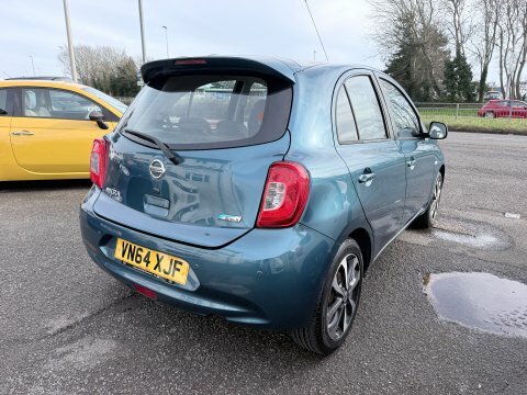 Nissan Micra 1.2 Tekna Dig-s VN64XJF Blue #5
