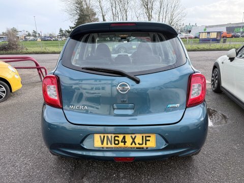 Nissan Micra 1.2 Tekna Dig-s VN64XJF Blue #6