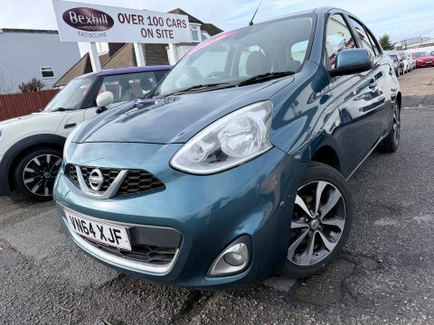 Nissan Micra 1.2 Tekna Dig-s VN64XJF Blue #2