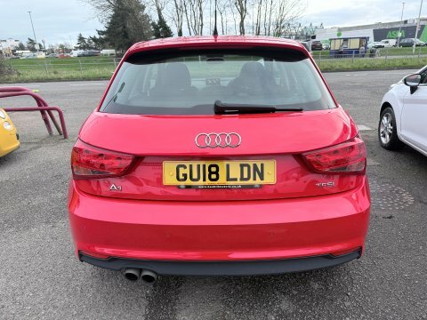 Audi A1 Sportback Tfsi Sport GU18LDN Red #6