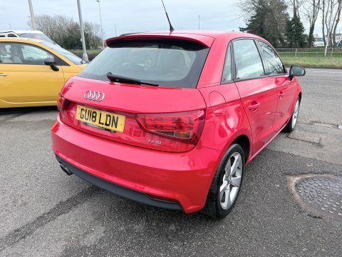 Audi A1 Sportback Tfsi Sport GU18LDN Red #5