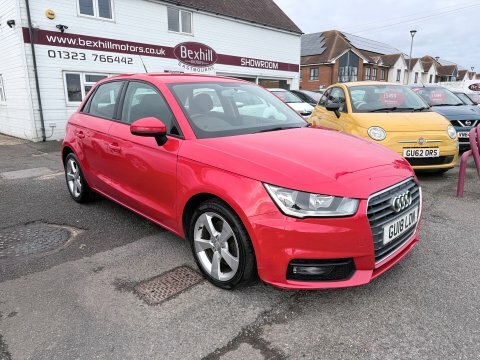 Audi A1 Sportback Tfsi Sport GU18LDN Red #4