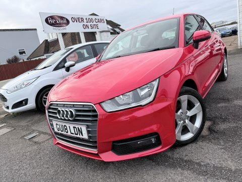 Audi A1 Sportback Tfsi Sport GU18LDN Red #2