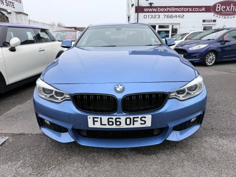 BMW 4 Series 420I M Sport Blue #3