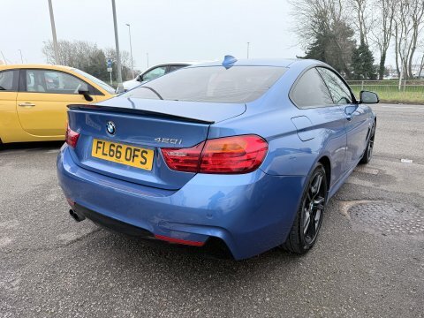 BMW 4 Series 420I M Sport Blue #5