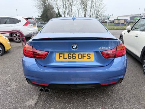 BMW 4 Series 420I M Sport Blue #6