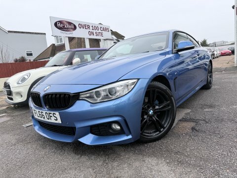 BMW 4 Series 420I M Sport Blue #2