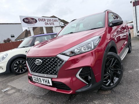 Hyundai Tucson 1.6 T-gdi N GU69YHA Red #2