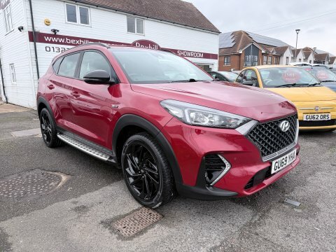 Hyundai Tucson 1.6 T-gdi N GU69YHA Red #4