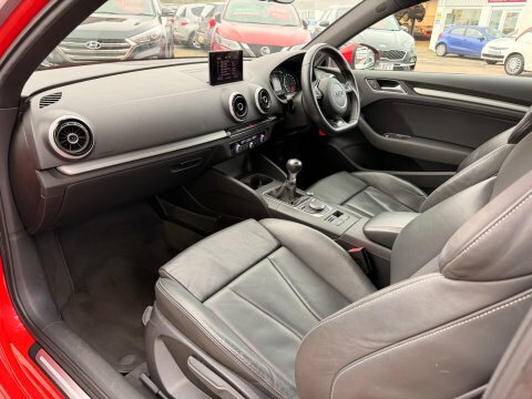 Audi A3 Tdi S Line YB63NFM Red #6