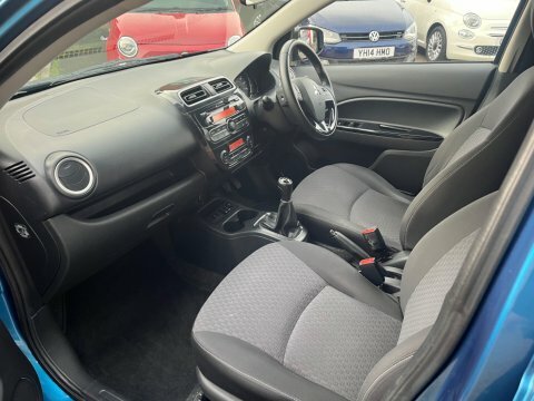 Mitsubishi Mirage Juro Blue #3