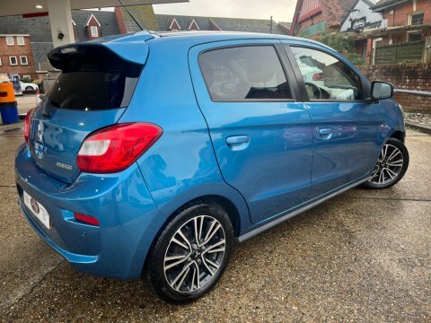Mitsubishi Mirage Juro Blue #2