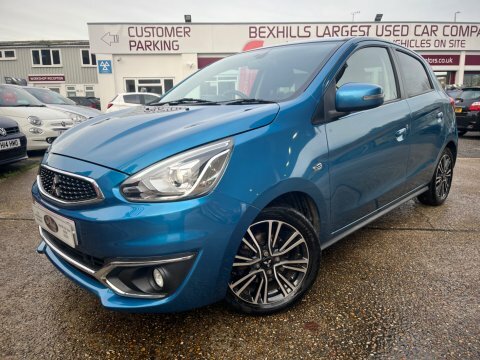 Mitsubishi Mirage Juro Blue