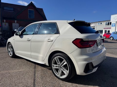 Audi A1 Sportback Tfsi S White #6