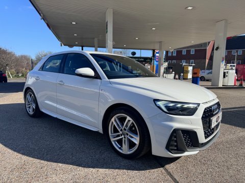 Audi A1 Sportback Tfsi S White #5