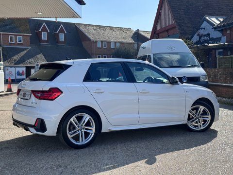 Audi A1 Sportback Tfsi S White #2
