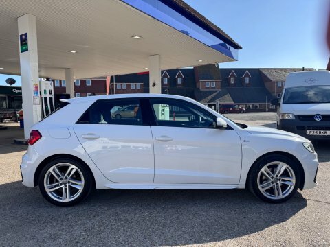 Audi A1 Sportback Tfsi S White #3