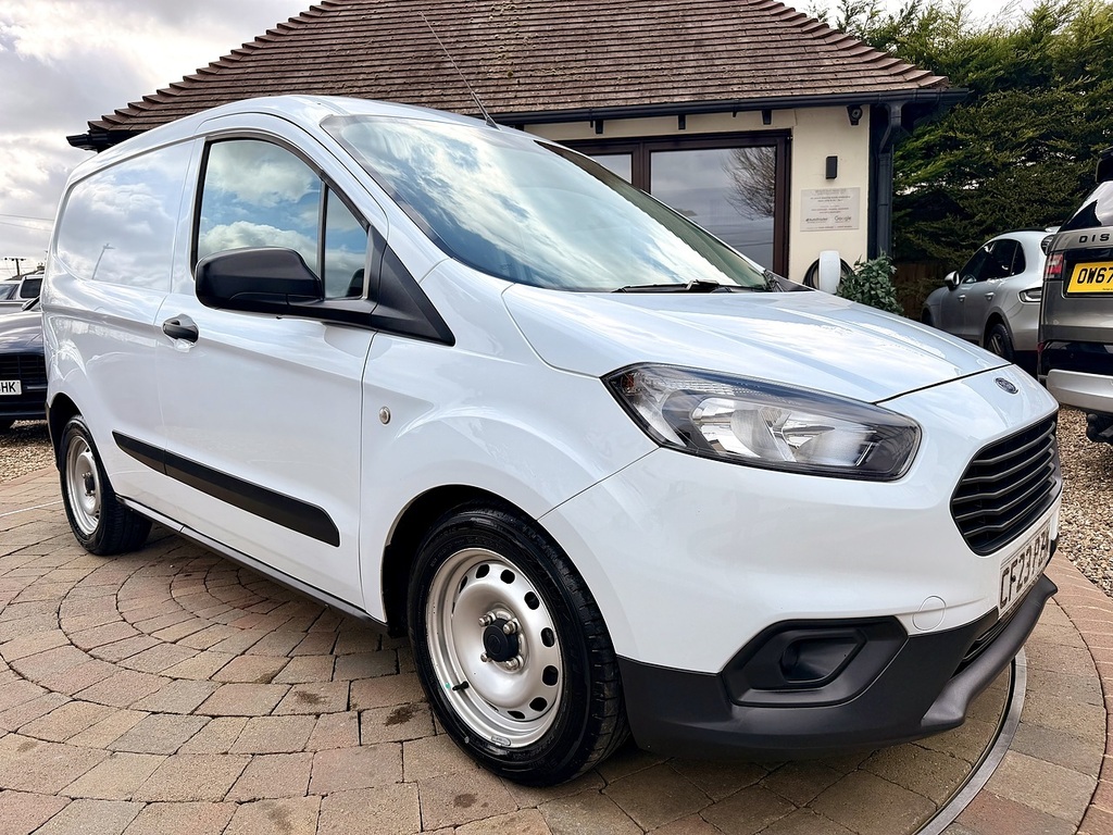 Ford Transit Courier Tdci Leader Ulez White #2
