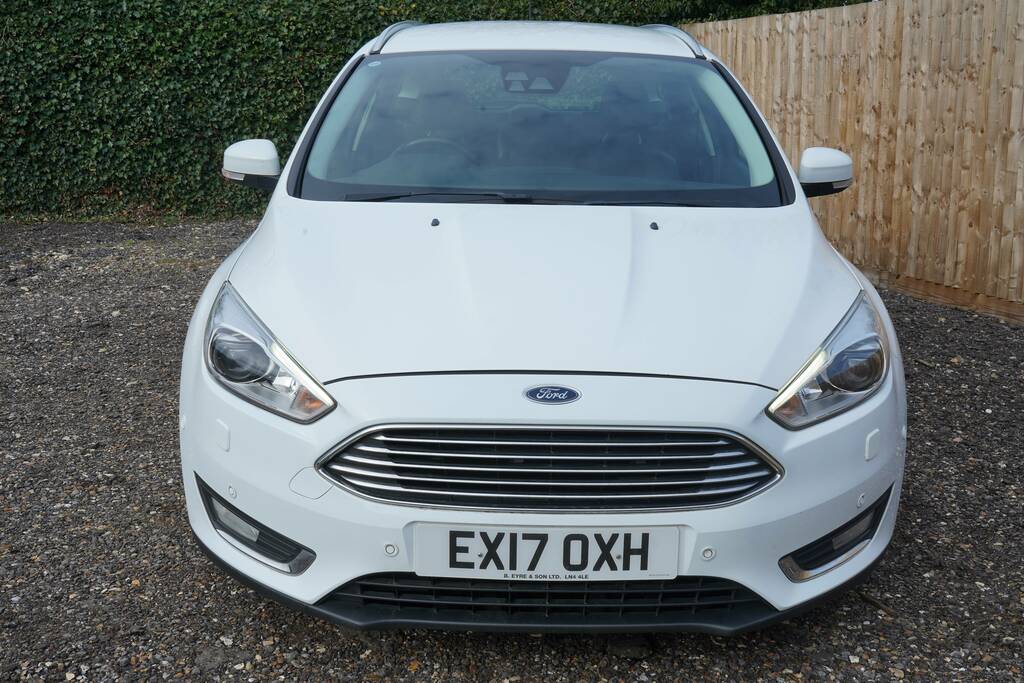 Ford Focus Titanium X Tdci EX17OXH White #5