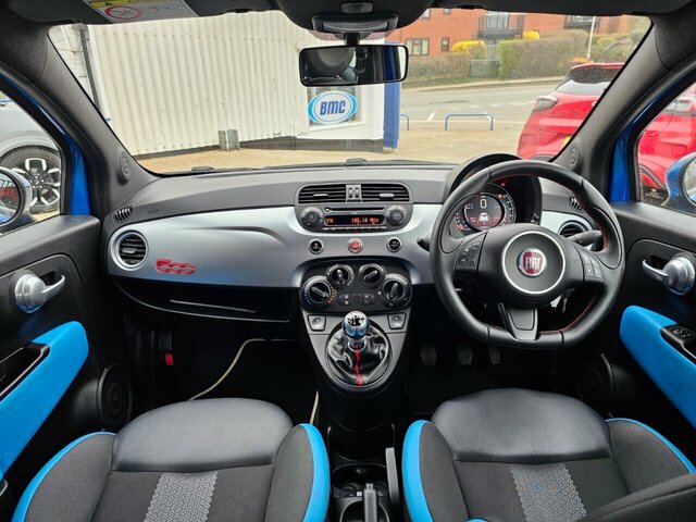 Fiat 500 2015 1.2 S Hatchback Euro 6 Ss Blue