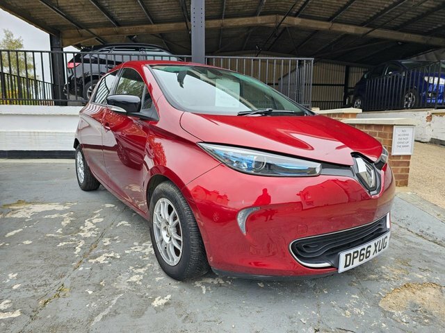 Renault Zoe 2016 R90 41Kwh Dynamique Nav Hatchback Electri Red