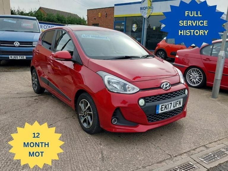 Hyundai I10 Premium Red
