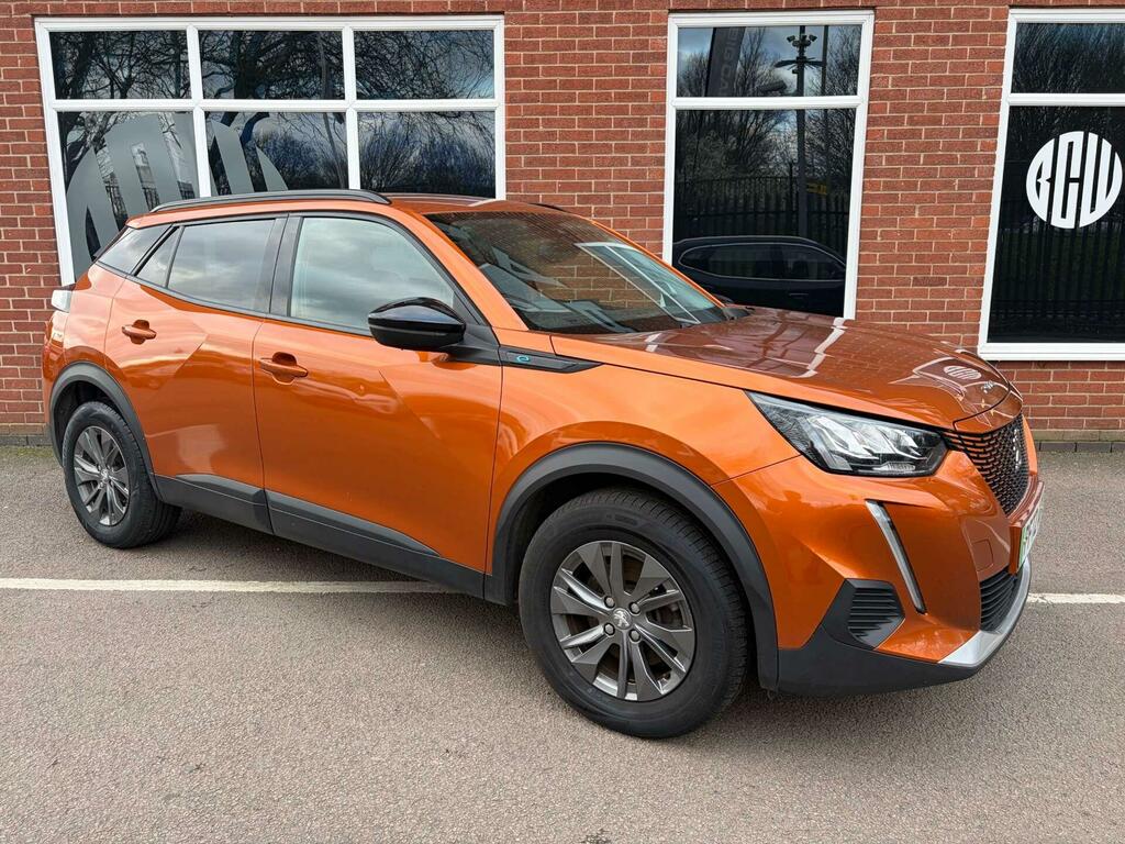 Peugeot e-2008 50Kwh Active Premium 7Kw Charger Orange