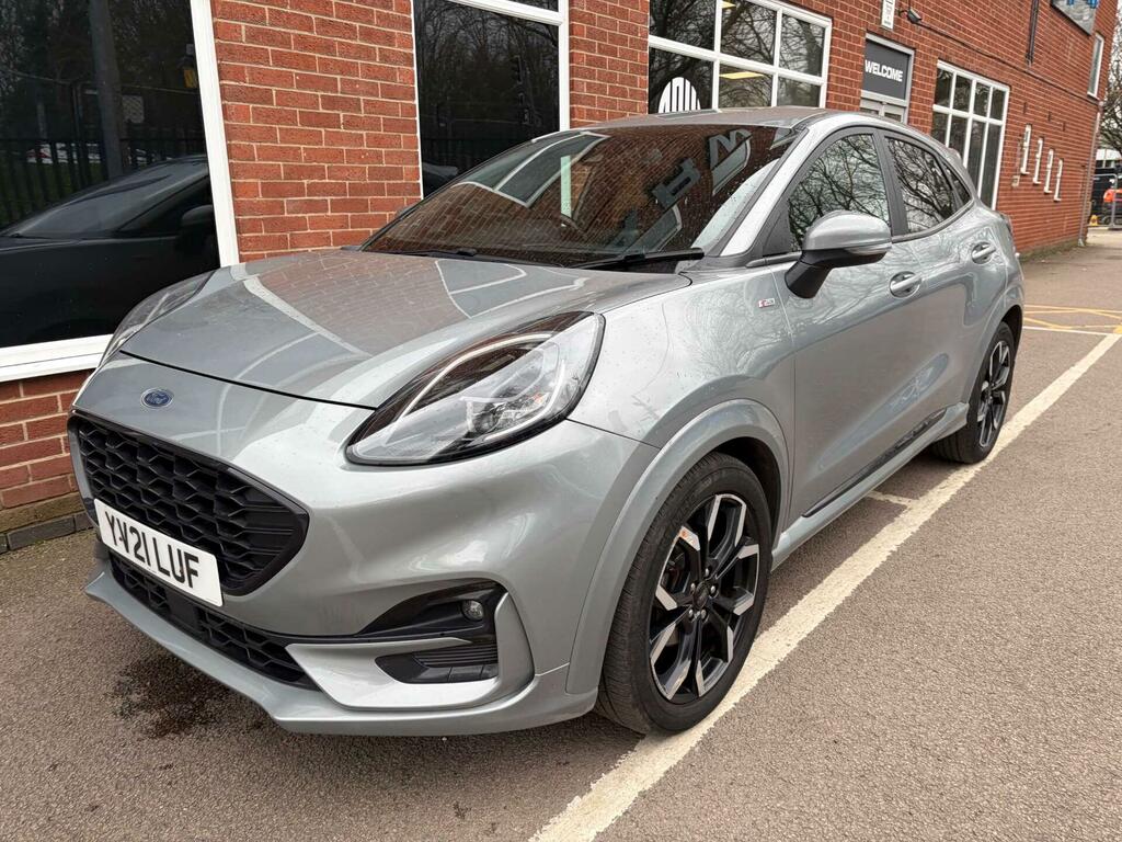 Ford Puma 1.0T Ecoboost Mhev St-line X Euro 6 Ss YV21LUF Silver #4