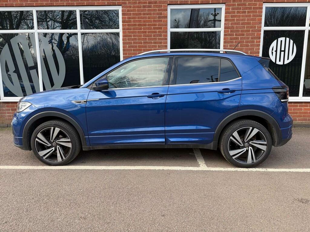 Volkswagen T-Cross 1.0 Tsi R-line Euro 6 Ss FD71GMY Blue #3