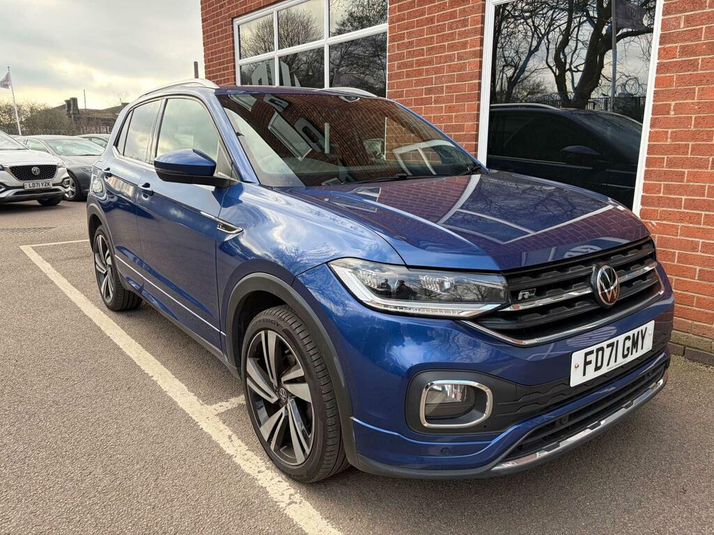 Volkswagen T-Cross 1.0 Tsi R-line Euro 6 Ss FD71GMY Blue #5