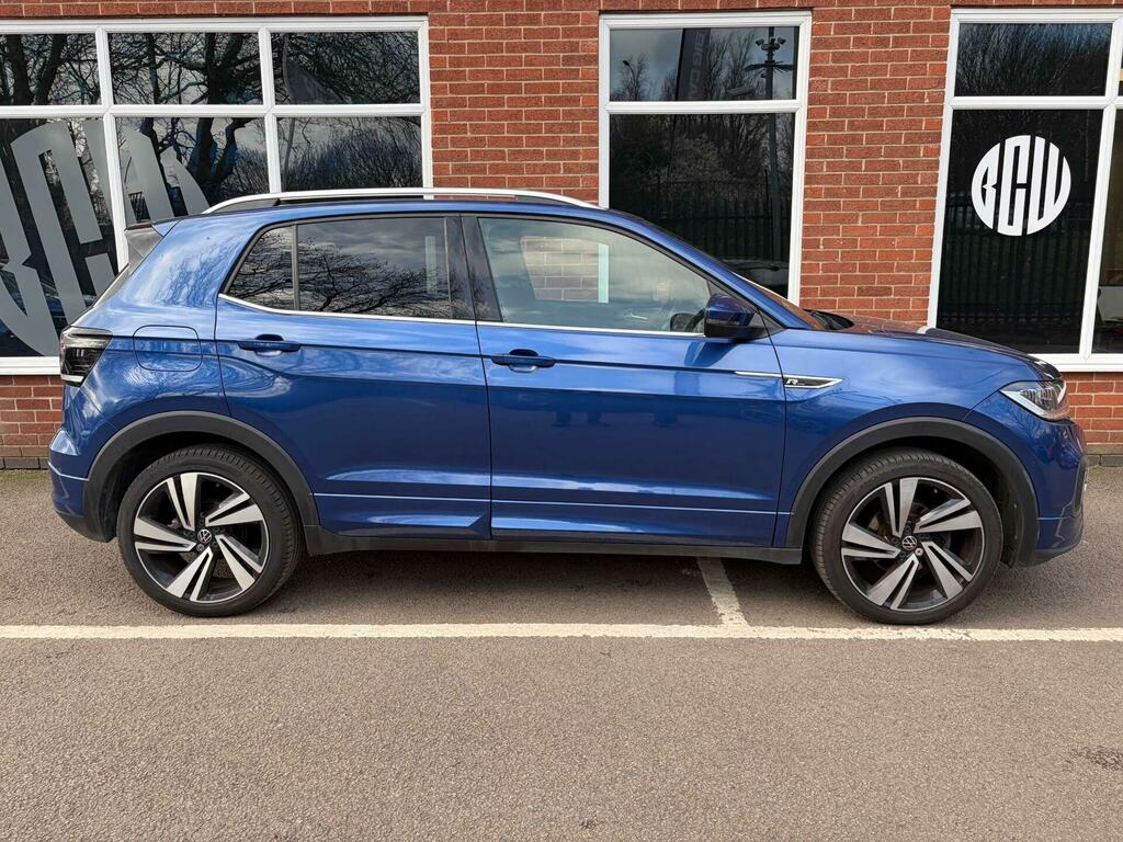 Volkswagen T-Cross 1.0 Tsi R-line Euro 6 Ss FD71GMY Blue #2