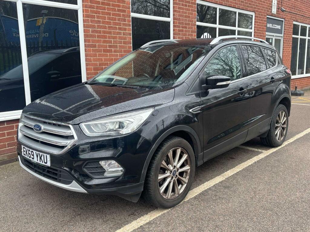 Ford Kuga 2.0 Tdci Ecoblue Titanium Edition Euro 6 Ss EK69YKU Black #3