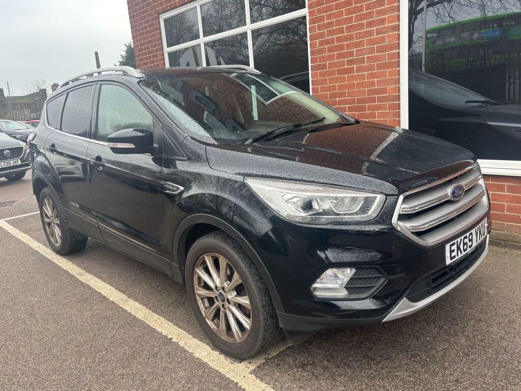 Ford Kuga 2.0 Tdci Ecoblue Titanium Edition Euro 6 Ss EK69YKU Black #5