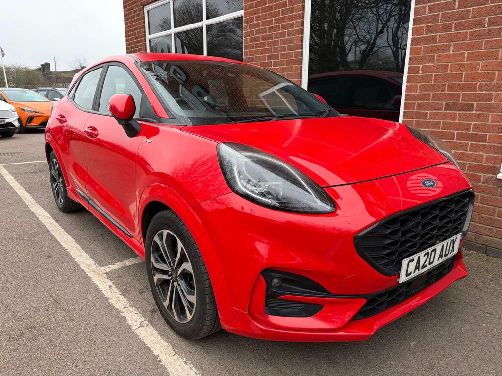 Ford Puma 1.0T Ecoboost Mhev St-line Euro 6 Ss CA20AUX Red #5