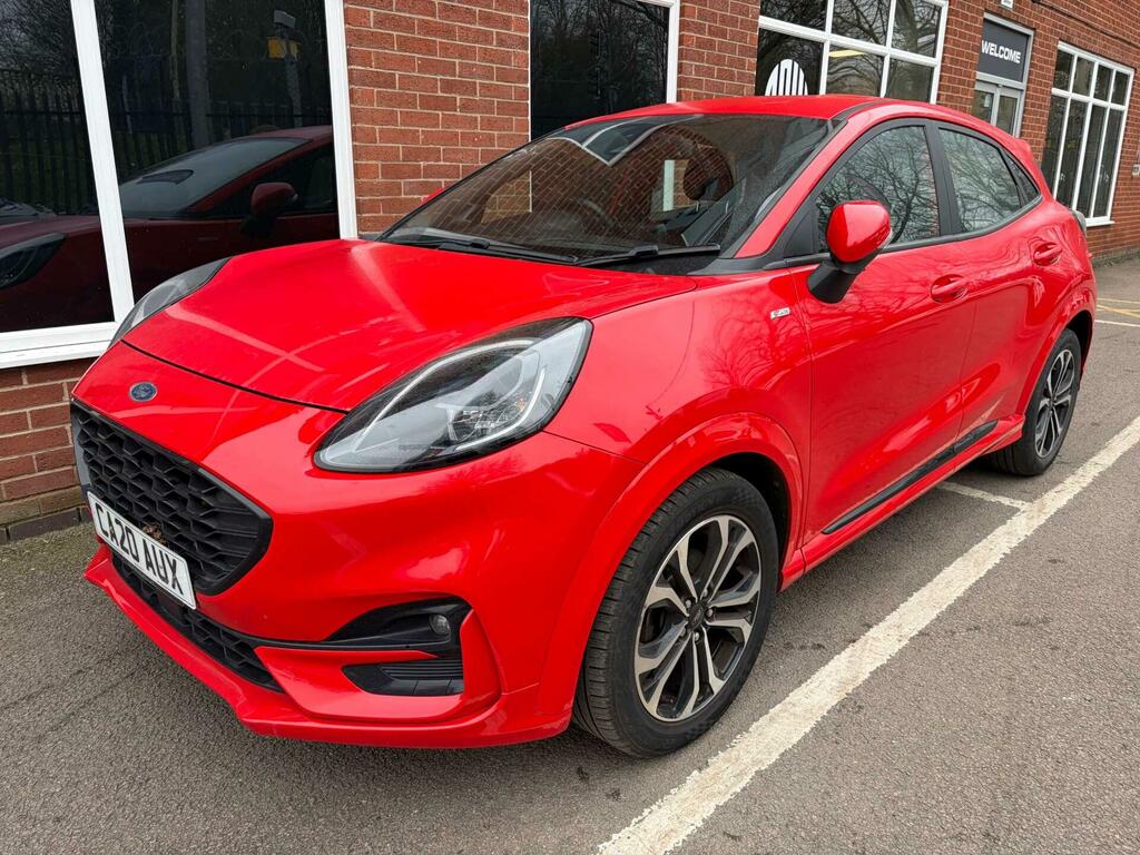 Ford Puma 1.0T Ecoboost Mhev St-line Euro 6 Ss CA20AUX Red #4