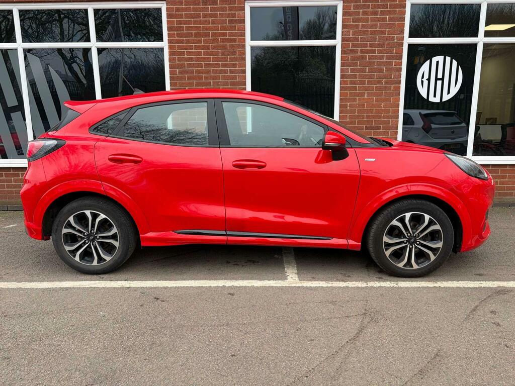 Ford Puma 1.0T Ecoboost Mhev St-line Euro 6 Ss CA20AUX Red #2