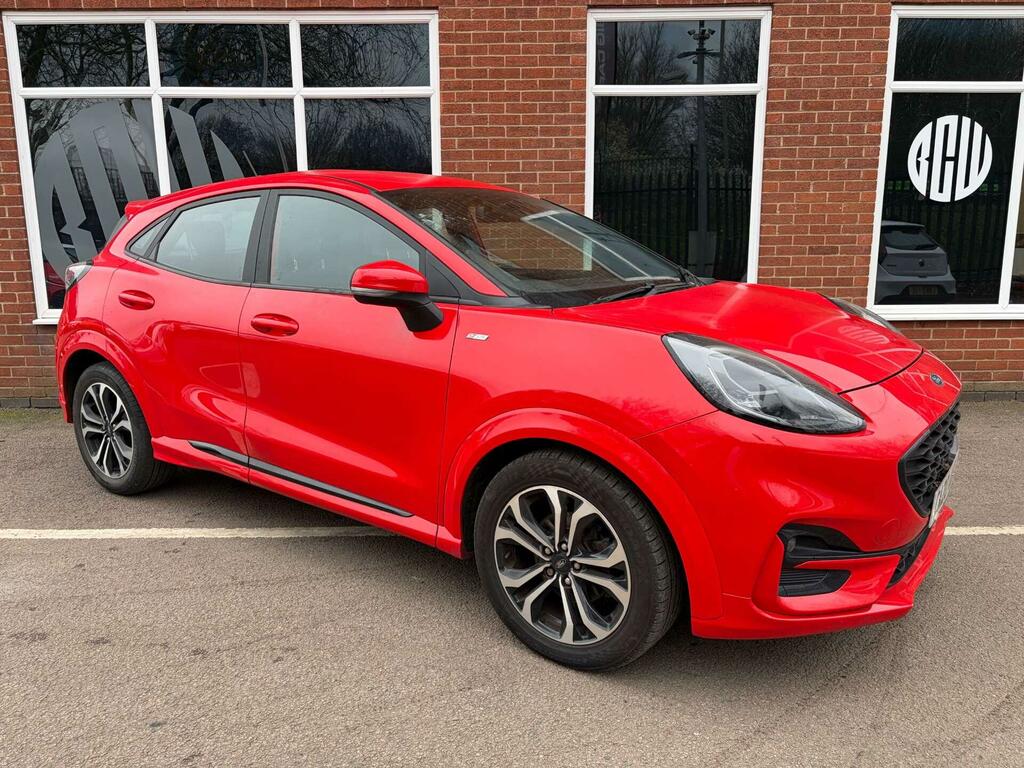 Ford Puma 1.0T Ecoboost Mhev St-line Euro 6 Ss Red