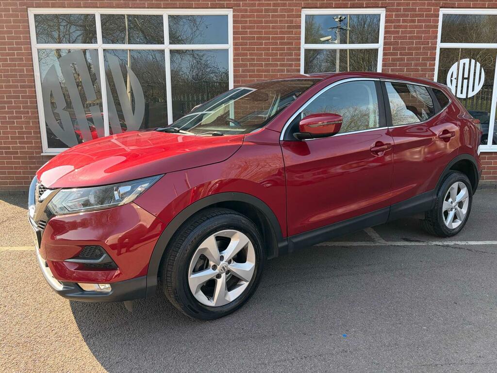 Nissan Qashqai 1.5 Dci Acenta Premium Euro 6 Ss YR68MMV Red #2