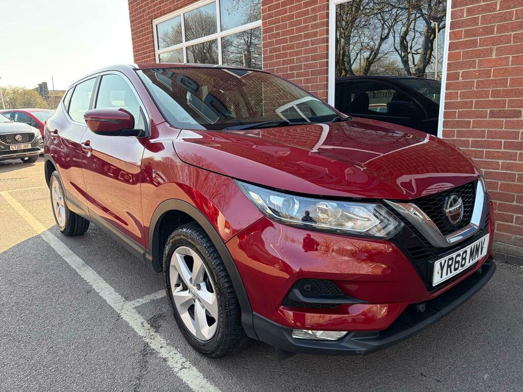 Nissan Qashqai 1.5 Dci Acenta Premium Euro 6 Ss YR68MMV Red #6