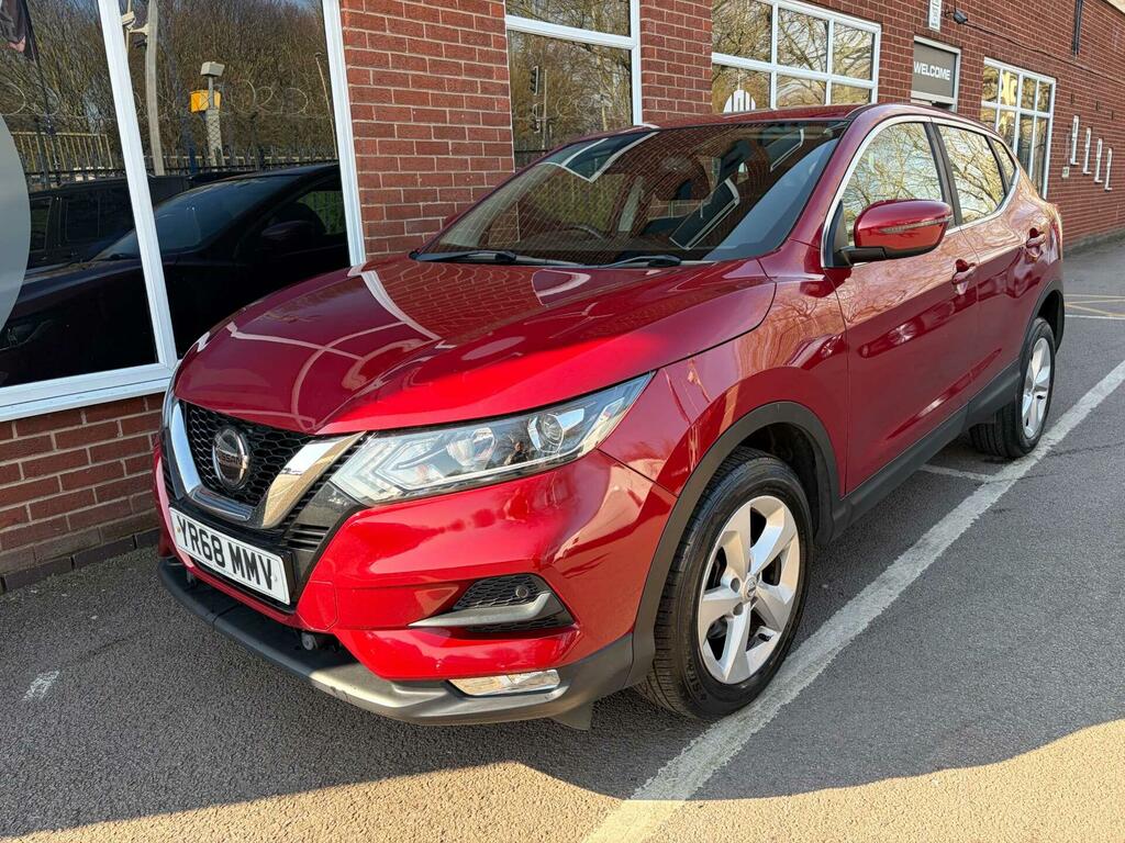 Nissan Qashqai 1.5 Dci Acenta Premium Euro 6 Ss YR68MMV Red #5