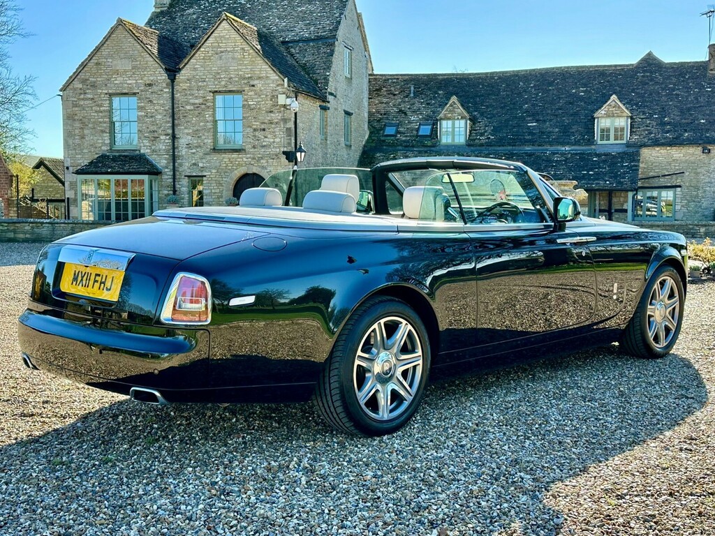 Rolls-Royce Phantom 6.7 V12 453 Bhp Phantom Drophead Coupe Black #5