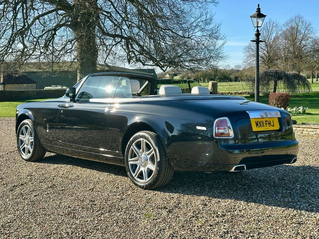 Rolls-Royce Phantom 6.7 V12 453 Bhp Phantom Drophead Coupe Black #3