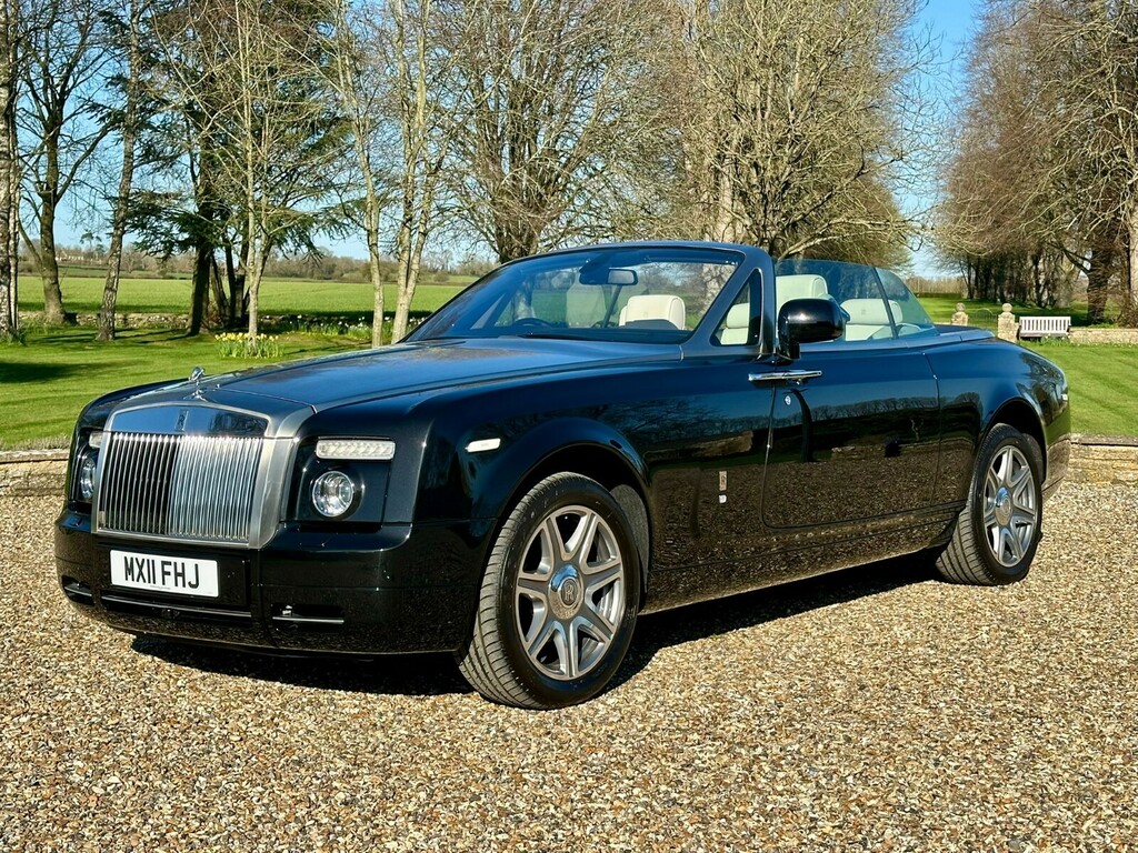 Rolls-Royce Phantom 6.7 V12 453 Bhp Phantom Drophead Coupe Black