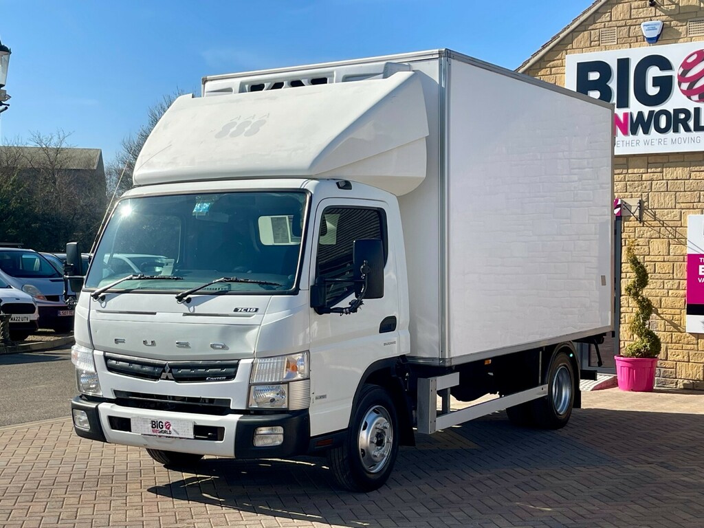 Mitsubishi Fuso Canter 7C18 34 4X2 Day Cab 7.5Ton Hgv 11Ft5 Fridgefreeze White #5