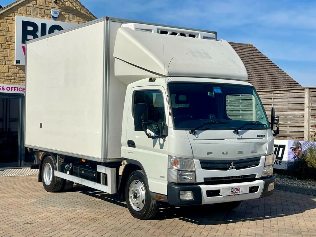 Mitsubishi Fuso Canter 7C18 34 4X2 Day Cab 7.5Ton Hgv 11Ft5 Fridgefreeze White