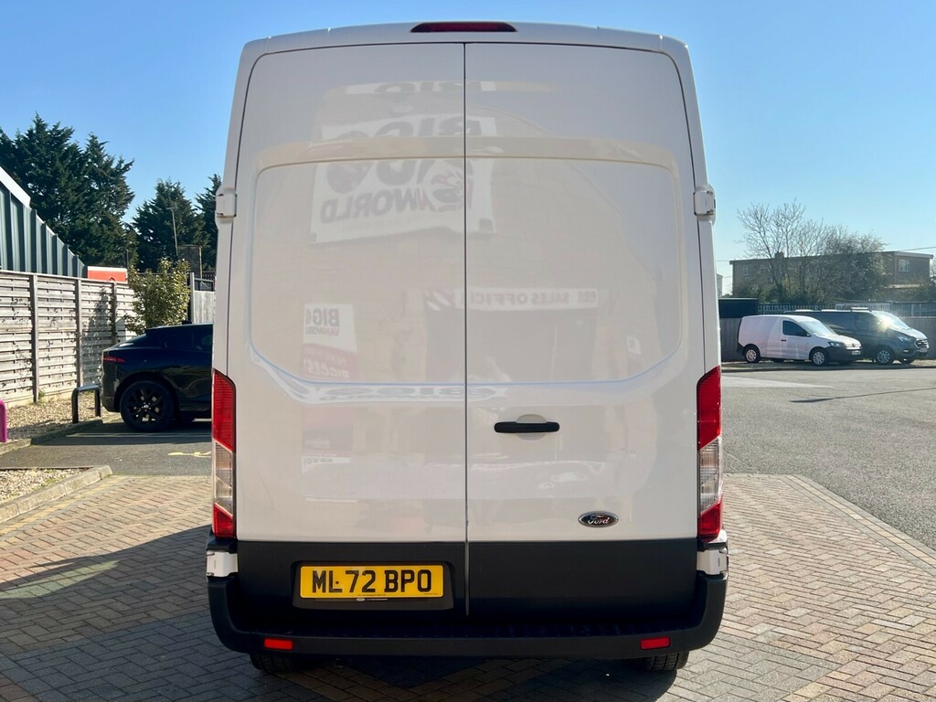 Ford Transit Custom 350 Tdci 130 L3h3 Leader Ecoblue Lwb High Roof Fwd ML72BPO White #4