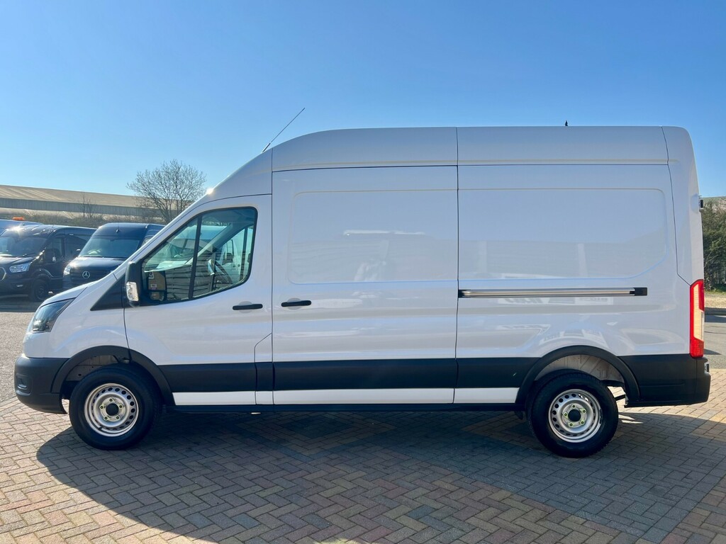 Ford Transit Custom 350 Tdci 130 L3h3 Leader Ecoblue Lwb High Roof Fwd ML72BPO White #6