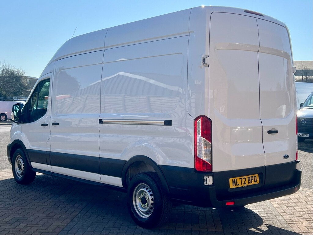 Ford Transit Custom 350 Tdci 130 L3h3 Leader Ecoblue Lwb High Roof Fwd ML72BPO White #5