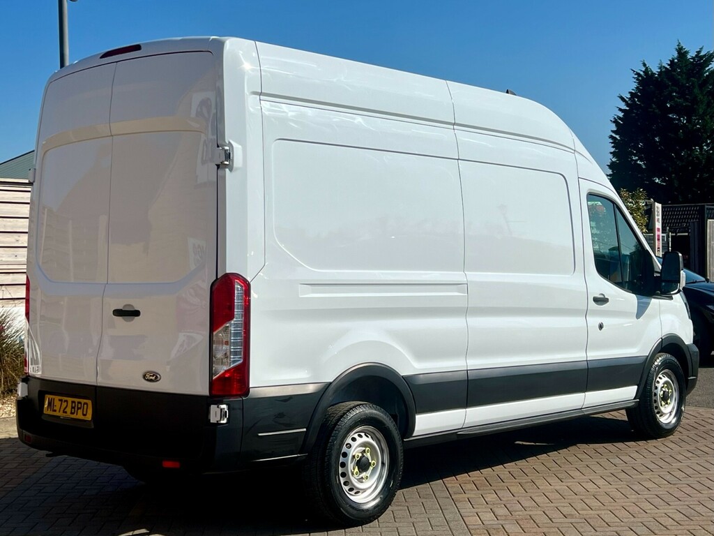 Ford Transit Custom 350 Tdci 130 L3h3 Leader Ecoblue Lwb High Roof Fwd ML72BPO White #3